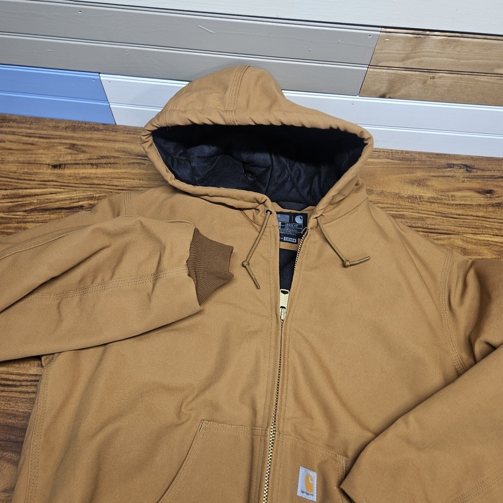 Carhartt Mens Workwear Jacket Model 0J0140-M Mens Size Med Duck Canvas EUC